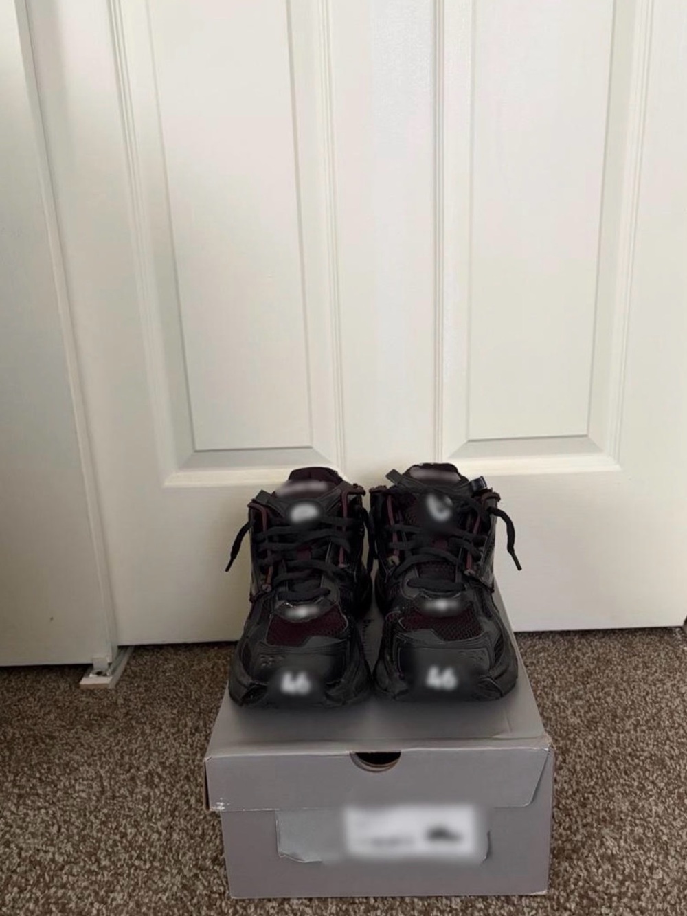 Balenciaga Black Men's Runners